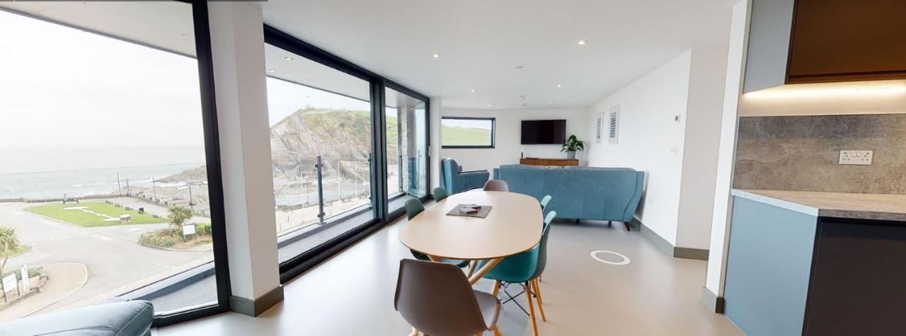 4 The View Apartments Ilfracombe - Seafront, Parking, Lift, Ev Exteriör bild